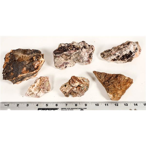Tonopah Ore Specimens from Three Different Deposits [199445]