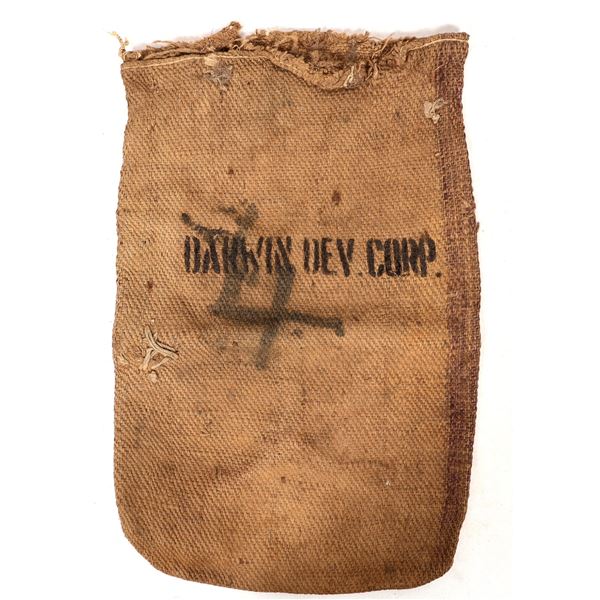 Darwin Dev. Corp. Historic Ore Bag, c1915 [193387]