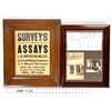 Image 1 : Assay Ephemera Pair: Nevada City, CA and Mina, NV [197072]
