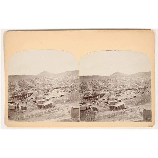 Original, Rare Cripple Creek, Colorado Stereoview, c.1894 [199785]