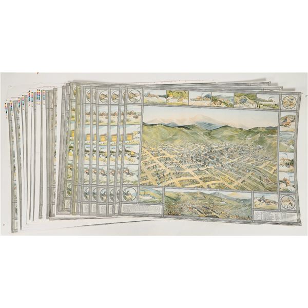 1896 Cripple Creek Colorado Maps - (~30) [157639]