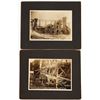 Image 1 : Baxter Springs, Kansas Lead-Zinc Mining Winter Photograph Pair [199741]