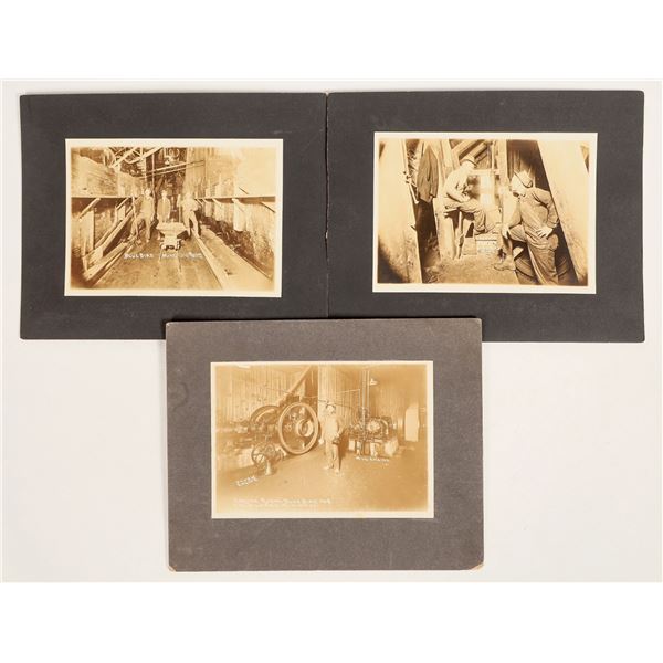 Blue Bird Lead-Zinc Mine Photograph Trio, Baxter Springs, Kansas [199814]