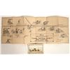 Image 1 : Joplin, Missouri Lead-Zinc Mining Caricature Map Plus Snapshot Photo [199744]
