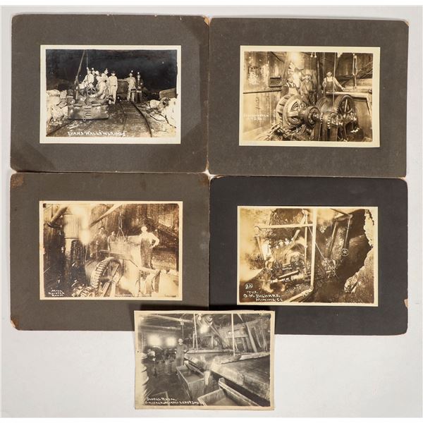 Tri-State Lead-Zinc Mining Photograph Suite (5 Different) [199828]