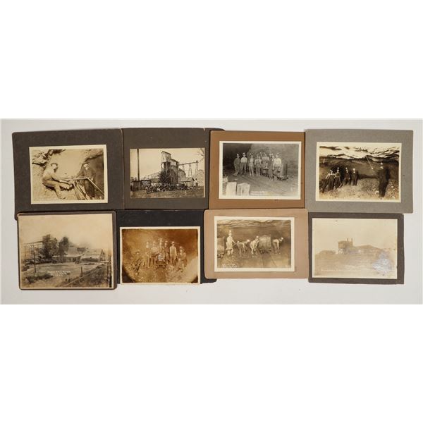 Tri-State Lead-Zinc Mining Photograph Suite, 8 Different Mines [199767]