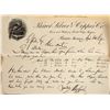 Image 2 : Parrot Silver & Copper Co. Correspondence c. 1891 [197801]
