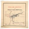 Image 1 : Willard Addition to Great Falls by Rand McNally Showing Mine Smelters [197069]
