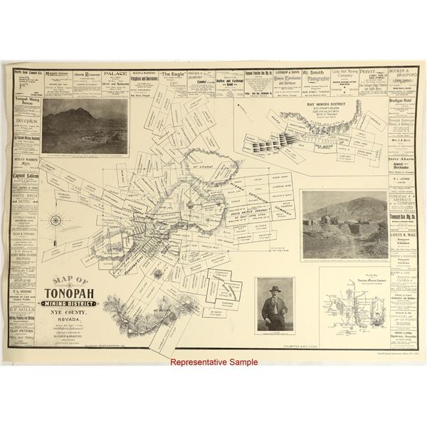 Tonopah Mining District Maps - (~200) [157637]