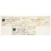 Image 1 : Three Different Territorial Virginia City, Nevada Wells Fargo Checks from Mines [199183]