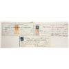 Image 1 : Three Virginia City, Nevada Mining Checks Issued to Other Mines [199530]