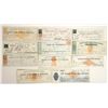 Image 1 : Virginia City, Nevada Mining Check Collection (11 Different) [198898]