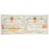 Image 1 : Virginia City, Nevada Mining Checks Issued to Merchants (includes rare RNs) [200342]