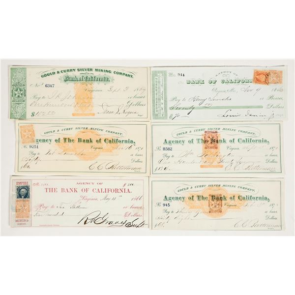 Comstock Imprinted and Adhesive Revenue Check Collection [199155]