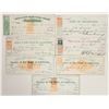 Image 1 : Virginia City, Nevada Mining Check Revenue Collection (Adhesives & RN) [199798]