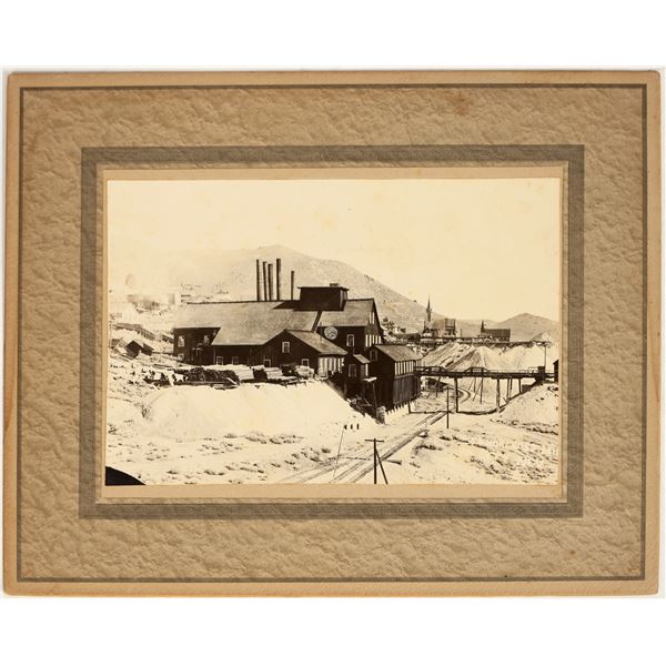 Hale & Norcross Mine, Virginia City, Nevada Mounted Photograph, c.1900 [199954]