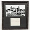 Image 1 : Virginia City, Nevada Rare Mill Assay Form & Photograph, Framed [199962]