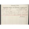 Image 3 : Virginia City, Nevada Rare Mill Assay Form & Photograph, Framed [199962]
