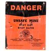 Image 1 : Nevada Mine Danger Metal Sign [200316]
