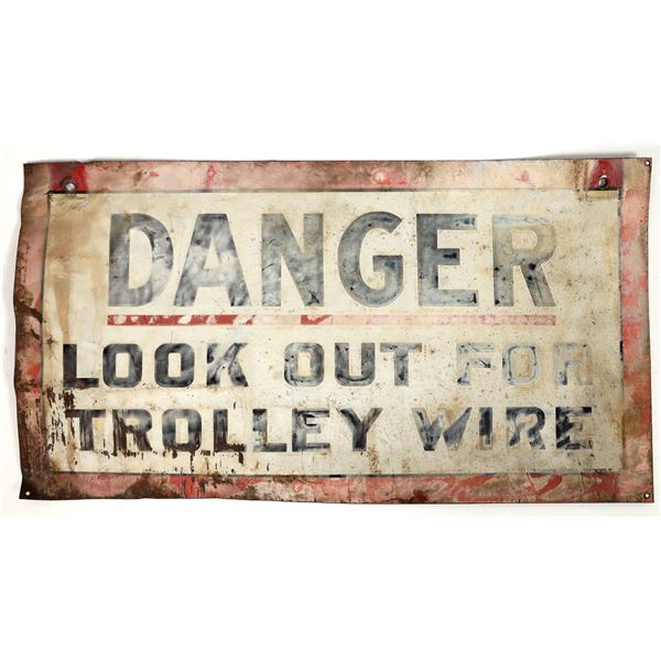 Trolley Danger Metal Sign [197517]