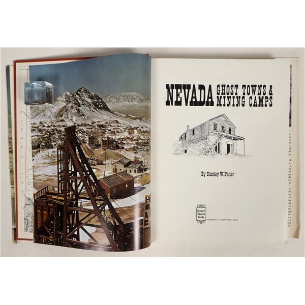 Paher Nevada Ghost Town Signed First Printed Book [199619]