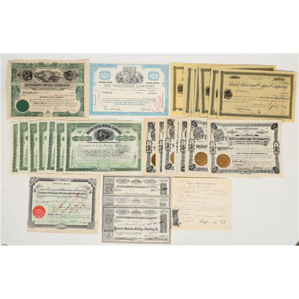 Montana Mining Stock Collection [199340]