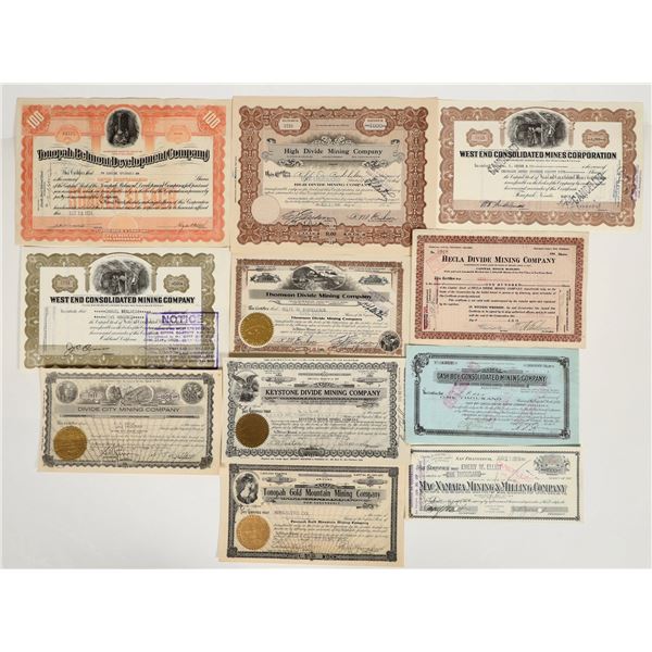 Tonopah and Tonopah Divide Mining Stocks [199322]