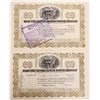 Image 1 : West End Cons Mines Stock Pair Signed by Borax Smith [182128]