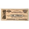 Image 1 : De Frees Mill & Mining Company Stock Certificate [200478]