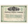 Image 1 : Highland Mining Co. Stock Certificate, 1895, Tevis Signed 2x, Cert No. 12 [200567]