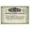 Image 1 : Highland Mining Company Stock Certificate #15 [200565]