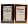 Image 1 : Railroad Bonds: New York Central & Hudson River and Cleveland, Cinn., Chicago & St. Louis RR