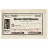 Image 1 : Wawona Hotel Company Stock Certificate, #5 Issued, 1891 [200337]