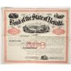 Image 1 : Bond of the State of Nevada Signed by Governor Blasdell, 1865 [196628]