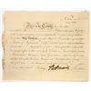 Image 1 : North American Land Company Stock Signed by Founding Father Robert Morris, Uncancelled [199263]