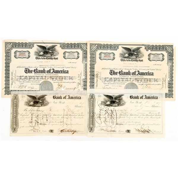Bank of America Stock Certificates [199930]