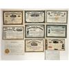 Image 1 : Early Banking Stock Certificates, 1845-1926, 10 Different [196917]