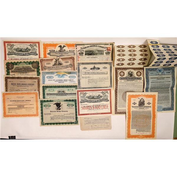 Bridge Stocks, post 1890 (15) [199665]