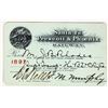 Image 1 : Santa Fe, Prescott & Phoenix Railway Annual Pass, 1897 [192890]