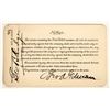 Image 2 : Rio Grande Western Railway Company Annual Pass, 1895 [199141]