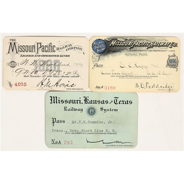 Missouri Railroad Passes [183922]