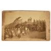 Image 1 : California Railroad Crash Cabinet Card Marysville, CA, c.1890 [197683]