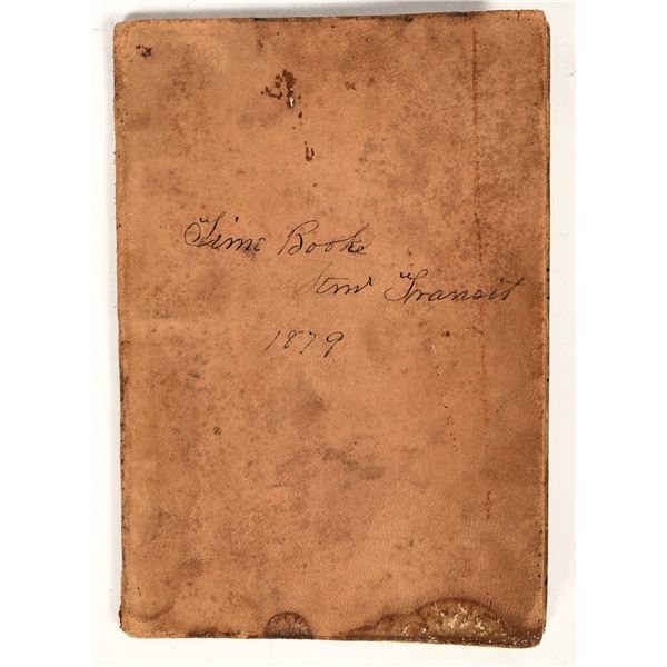 Central Pacific Railroad Steamer Timebook, 1879-80 [197574]