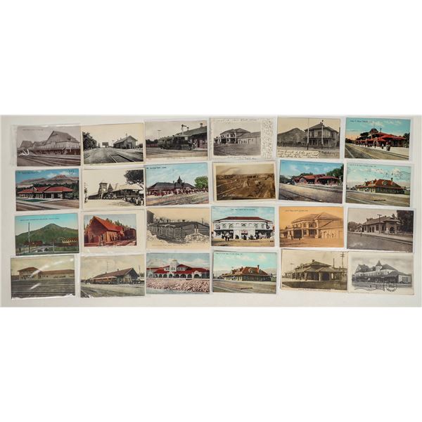 RR Depots Of Colorado Postcards [199093]