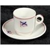 Image 1 : Savannah Line Demi Cup & Saucer [197063]