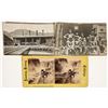 Image 1 : Eureka & Palisades Railroad Stereoview and 2 Real Photo Postcards [165534]
