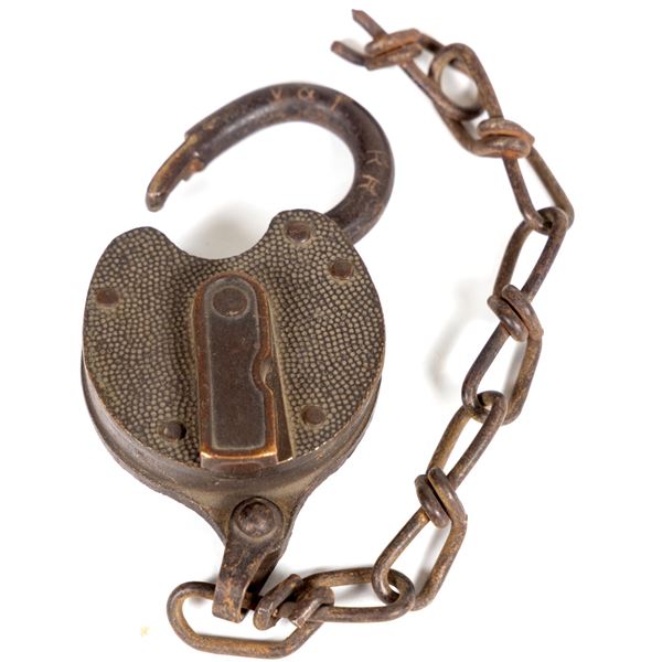 Virginia & Truckee Railroad Lock [197509]