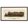 Image 1 : Baldwin Locomotive Photo Framed. [199086]