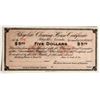 Image 1 : Rhyolite $5 Clearing House Certificate [200114]