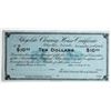 Image 1 : Rhyolite $10 Clearing House Certificate [200115]